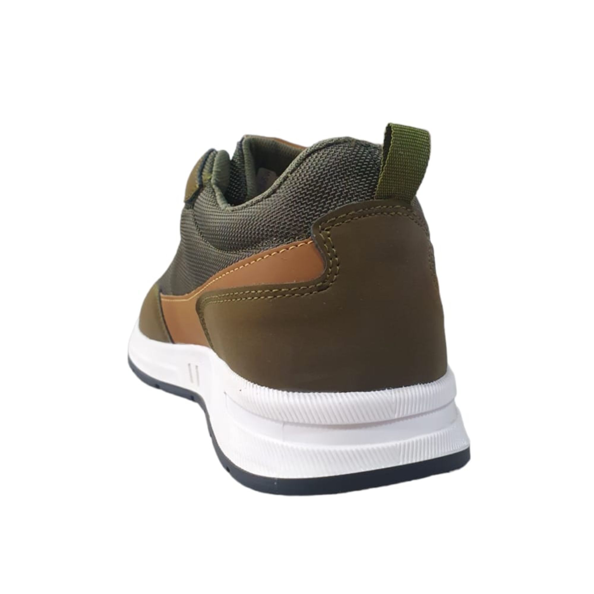 Tenis Aeropostale Deportivo Casual LEO Verde con Café Hombre Originales 22201065VV