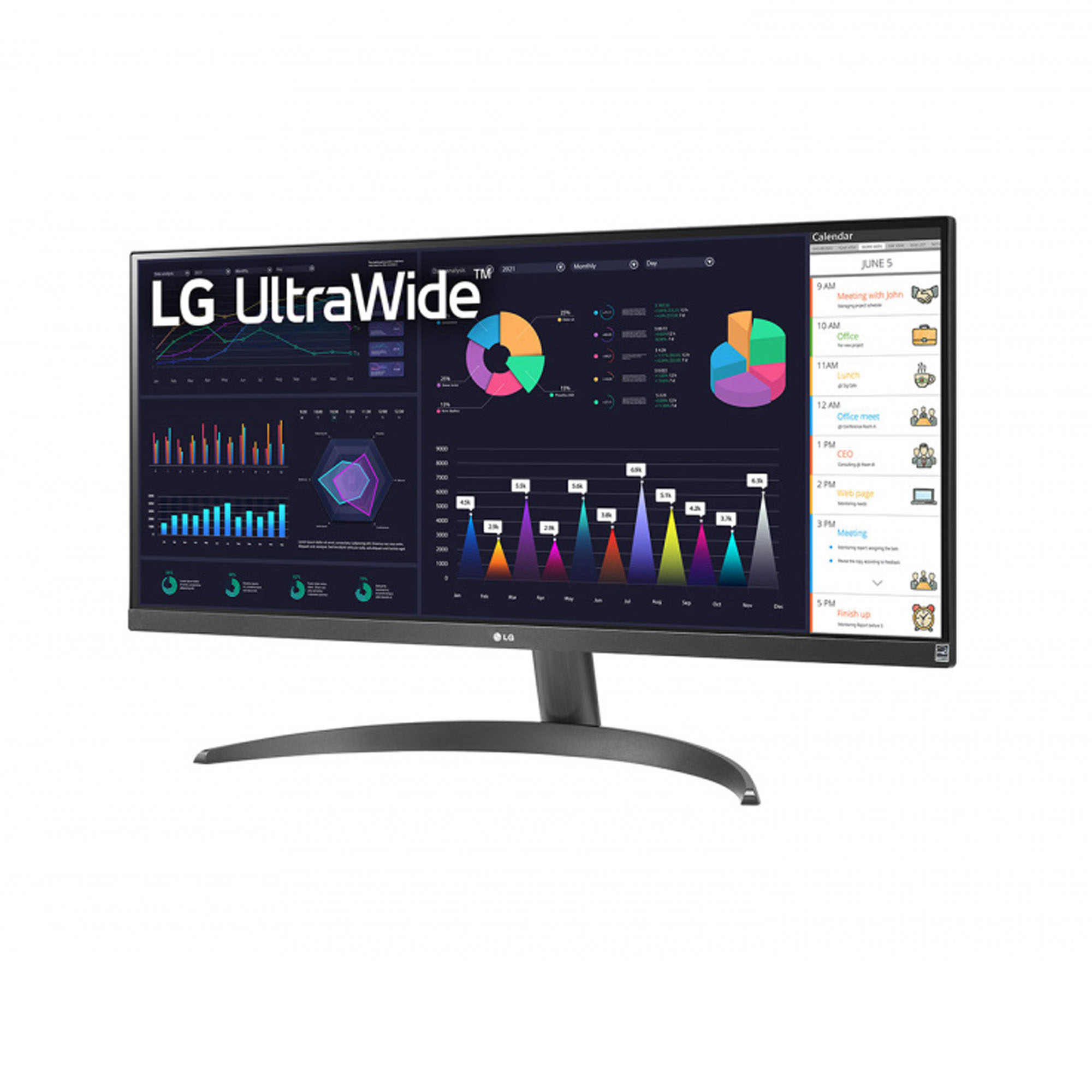 Monitor LG 29WQ500-B LED 29" Full HD Ultra Wide FreeSync 100Hz HDMI Negro