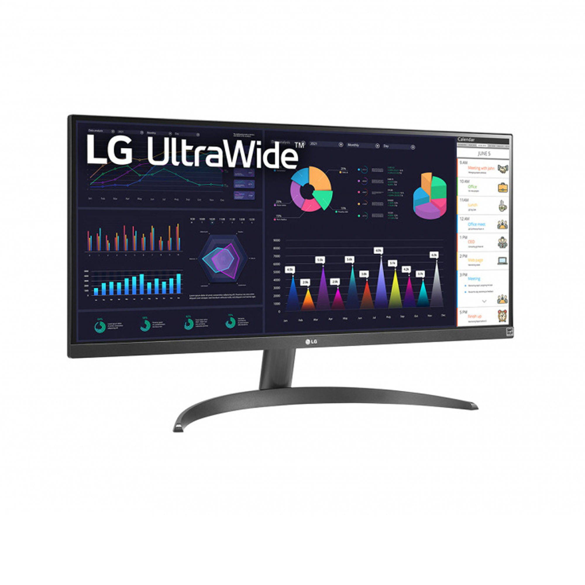 Monitor LG 29WQ500-B LED 29" Full HD Ultra Wide FreeSync 100Hz HDMI Negro