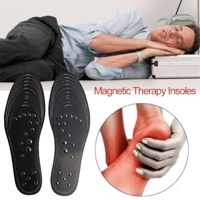 Plantillas Magnéticas Adelgazantes - 2 Pares Para Hombres Y Mujeres, Talla 40-43, Masaje Para Pies Y Alivio De Fascitis Plantar | Plantillas Ortopédicas Con Imanes, Espuma EVA, Ajustables Y Transpirables