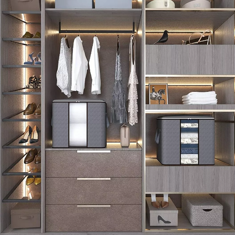 6pcs Bolsas De Almacenamiento Para Guardar Ropa Y Edredone