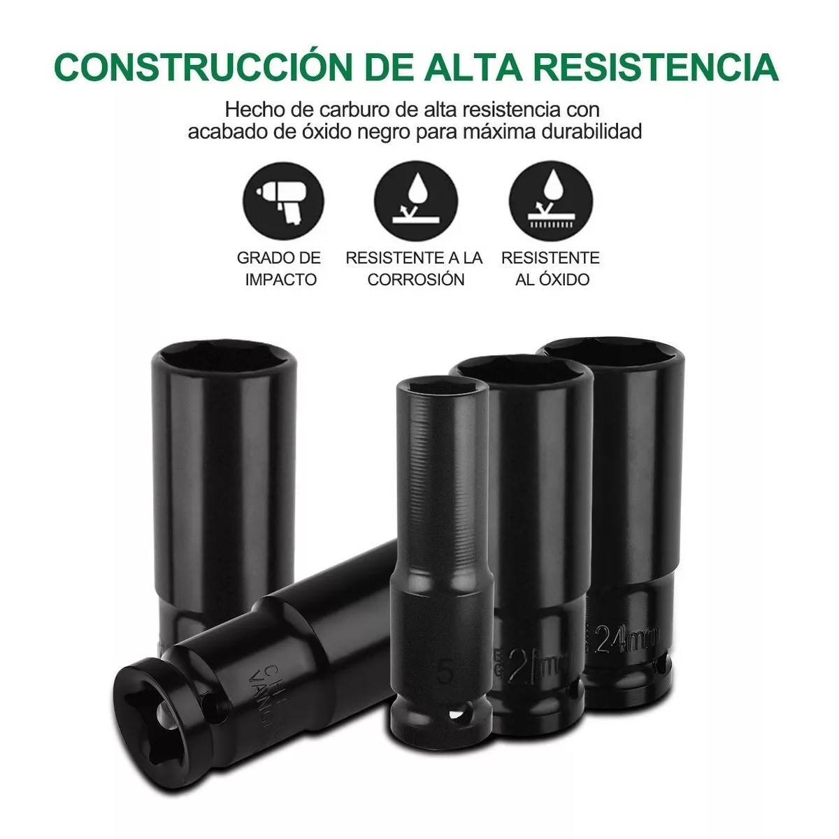 Kit De Llaves Vaso 1/2 Mecanica C/llave Carraca 14pz