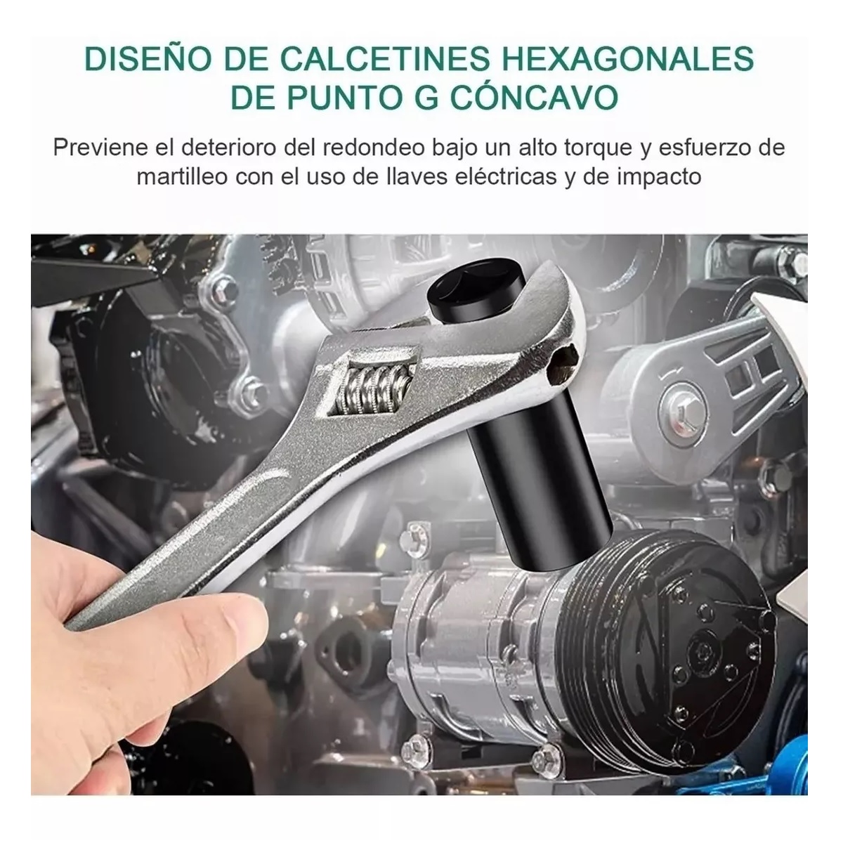 Juego De Herramientas Llave De Vaso 10 Pzas
