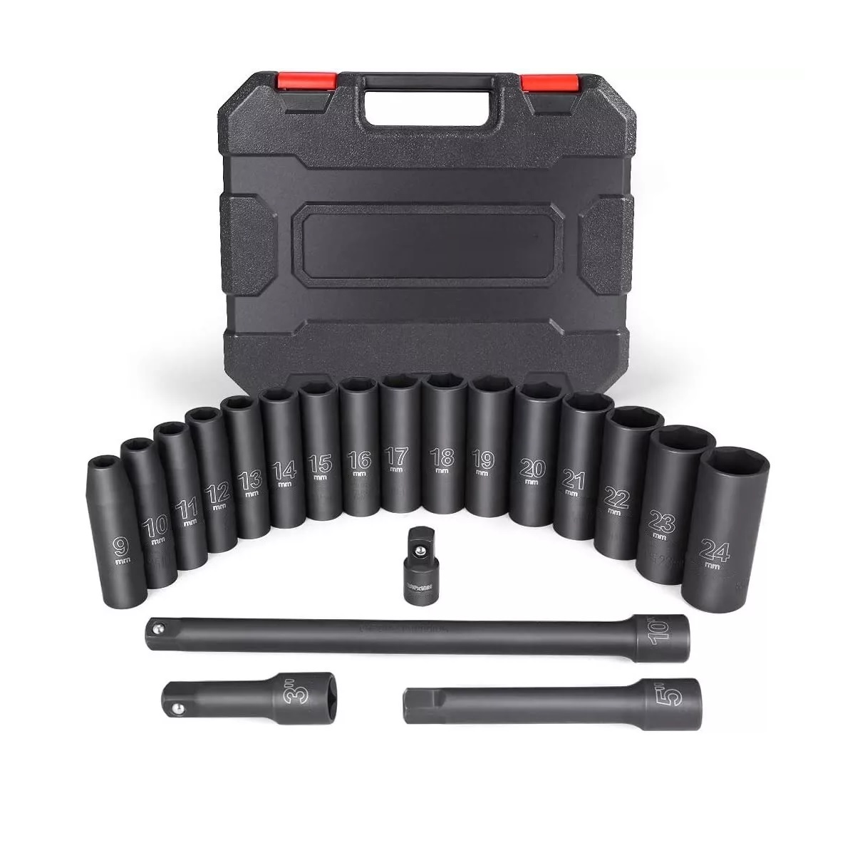 Juego De Herramientas Llave Vaso Mecanicas 20 Pzs 1/2