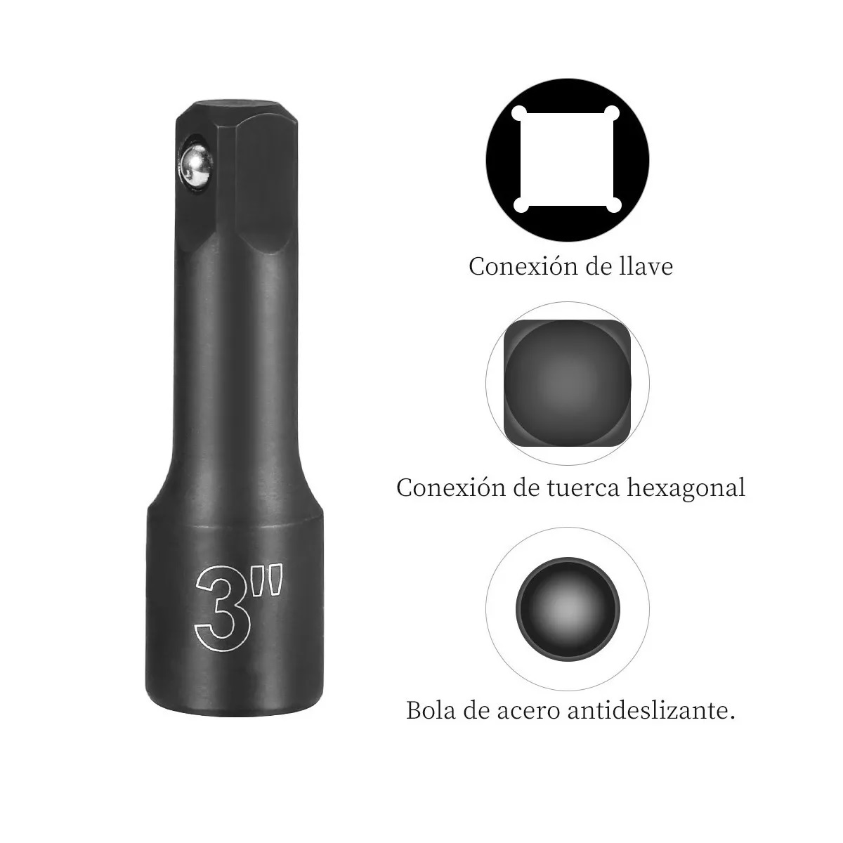 Juego De Herramientas Llave Vaso Mecanicas 20 Pzs 1/2