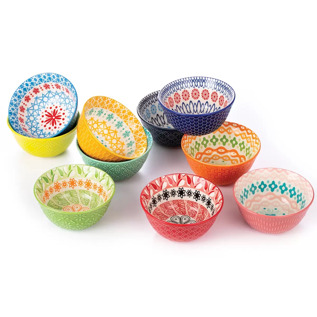 Tazones de Cerámica 10 piezas 