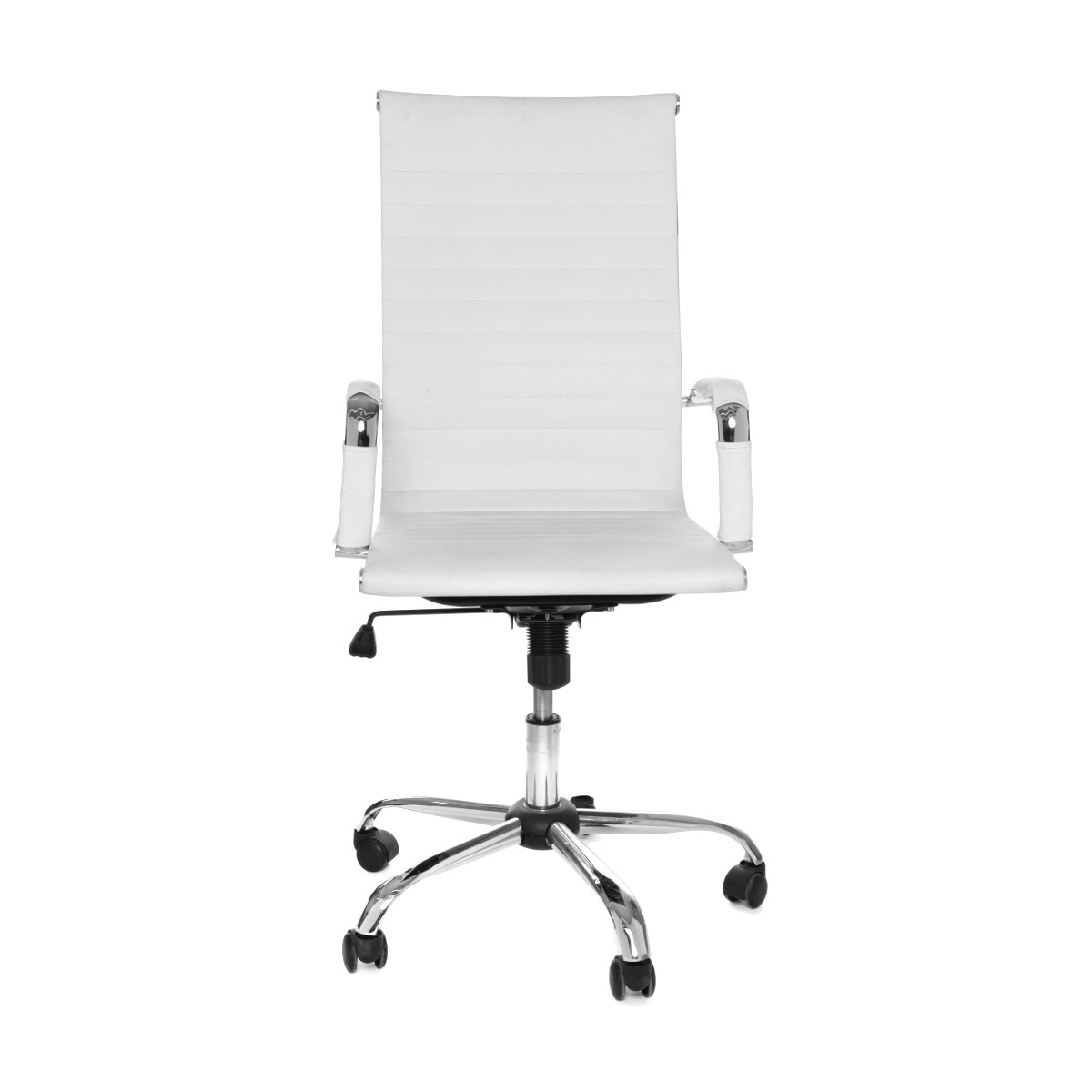 Silla Ergonómica de Escritorio Eke Life Home Tapizado en Cuero Sintético, Mesh y tela YX-8503