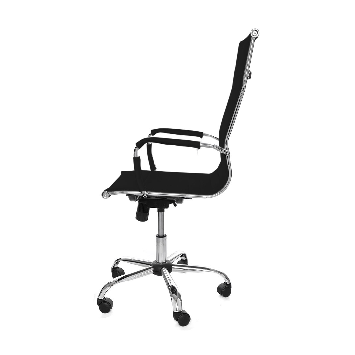 Silla Ergonómica de Escritorio Eke Life Home Tapizado en Cuero Sintético, Mesh y tela YX-8503