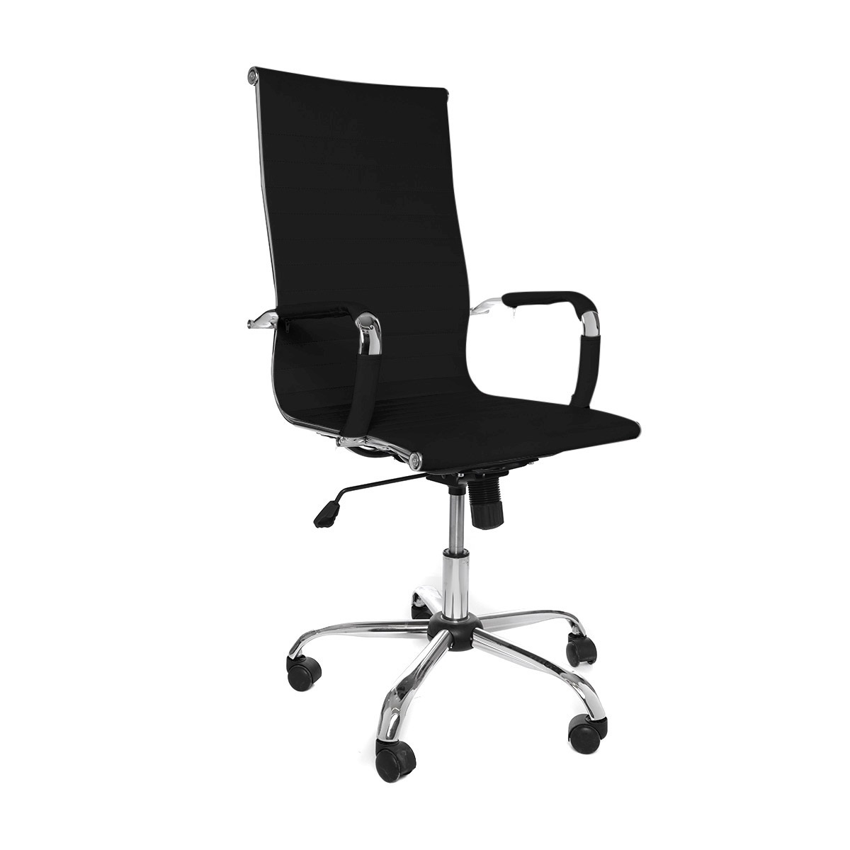 Silla Ergonómica de Escritorio Eke Life Home Tapizado en Cuero Sintético, Mesh y tela YX-8503