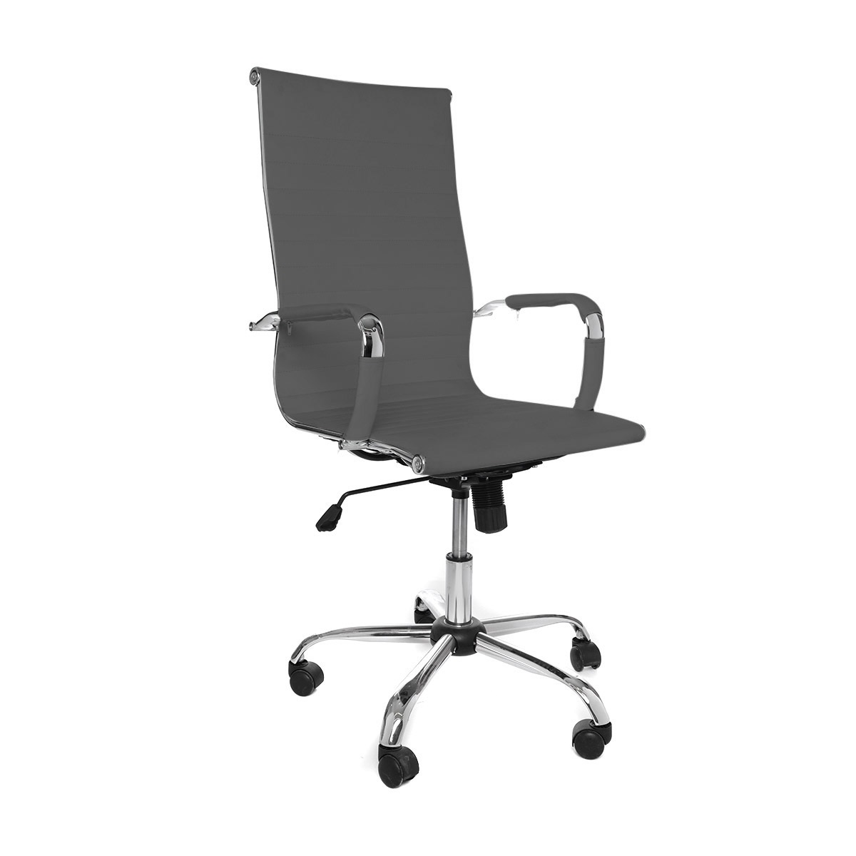 Silla Ergonómica de Escritorio Eke Life Home Tapizado en Cuero Sintético, Mesh y tela YX-8503
