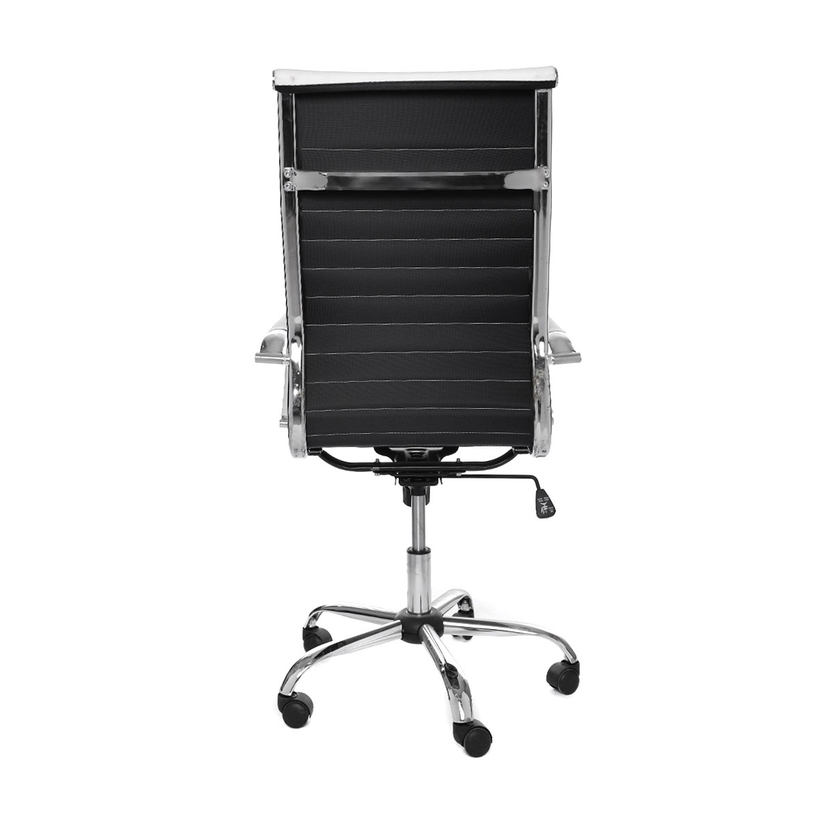 Silla Ergonómica de Escritorio Eke Life Home Tapizado en Cuero Sintético, Mesh y tela YX-8503