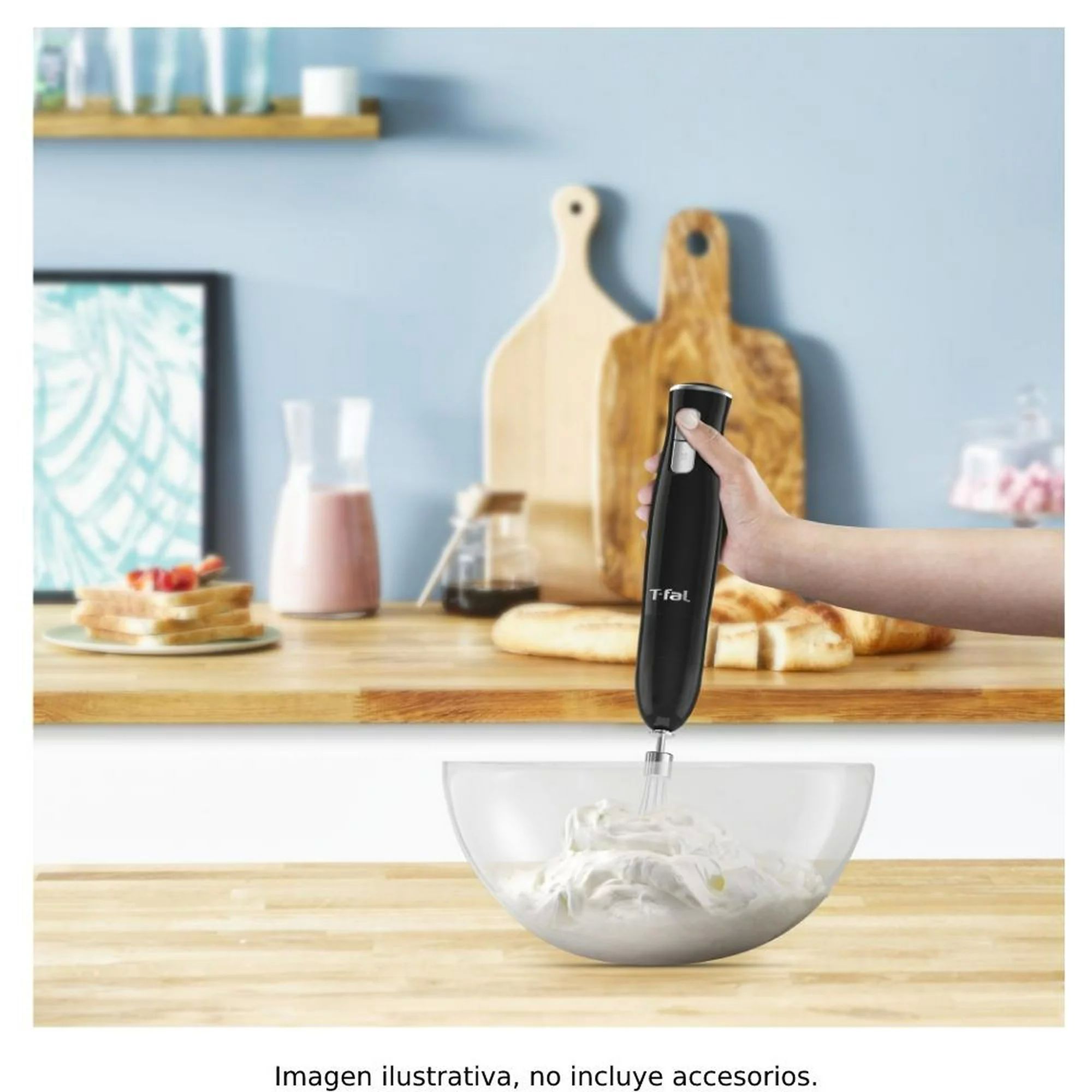 Batidora de Inmersión T-Fal Turbomix HB2B08MX Globo Batidor 