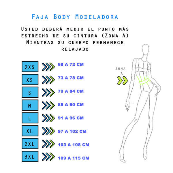 Zen Zen Faja Body Modeladora Reductora Colombianas Levanta Gluteo