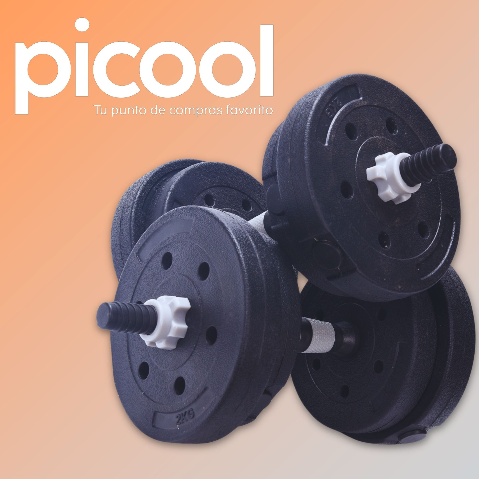 Juego Mancuernas Ajustable 30 Kg Pesa Con Barras Ejercicio