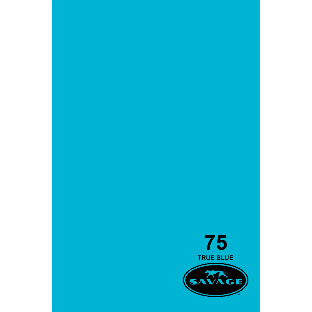 75-12 Ciclorama Savage True Blue 2.72m X 11m Fondo De Papel