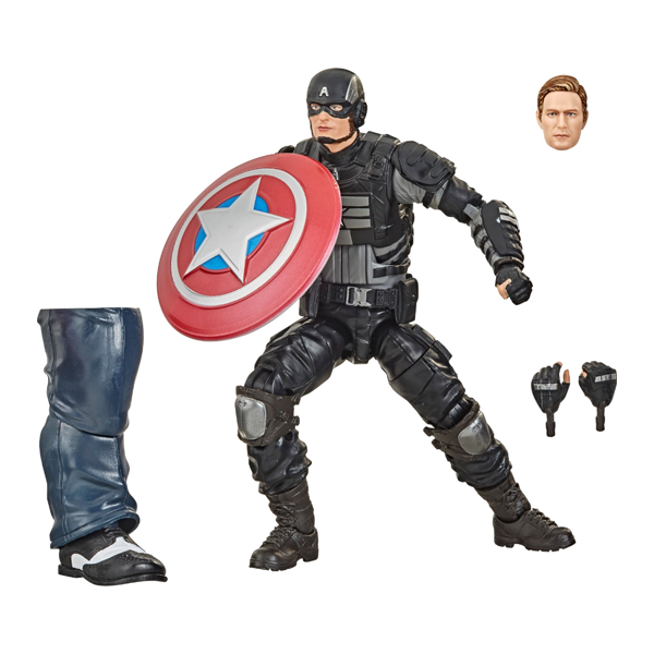  Escudo del Capitán América de Marvel Legends. : Ropa, Zapatos y  Joyería