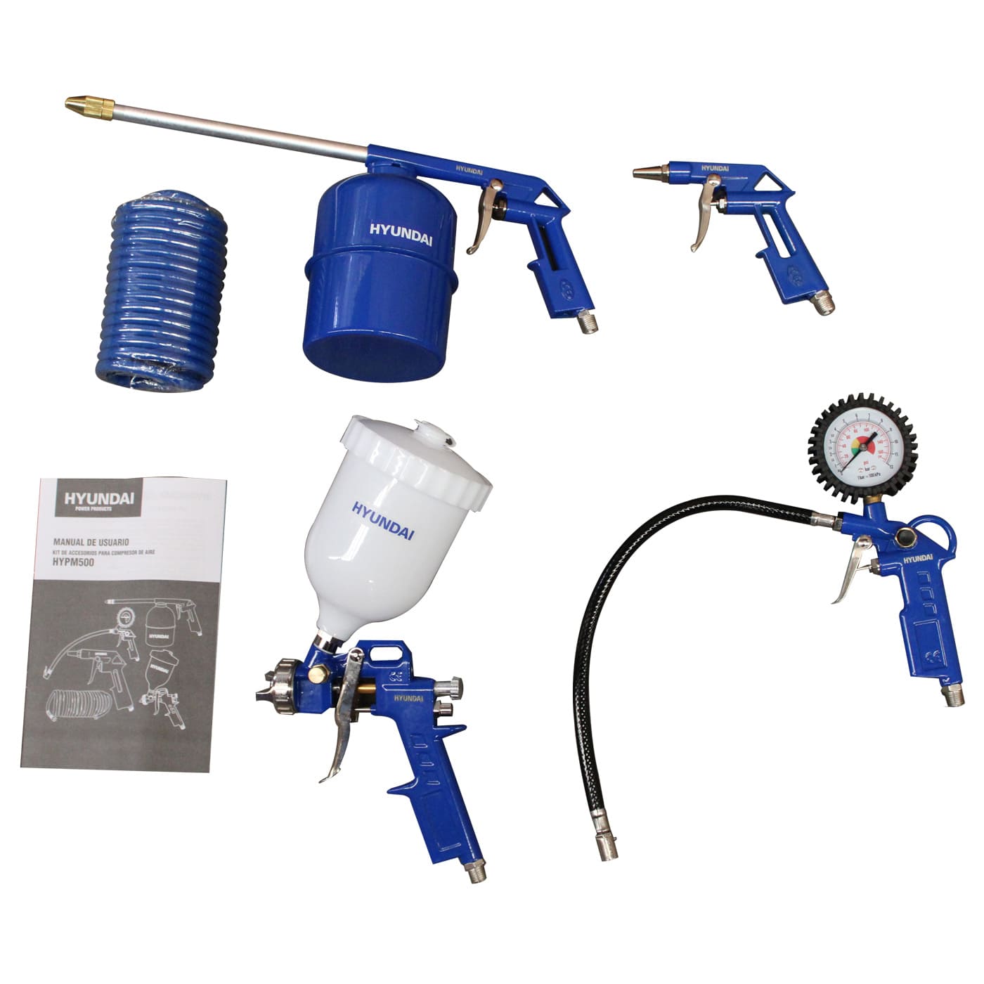 Kit 5 Accesorios Hyundai P/Compresor - HYPM500