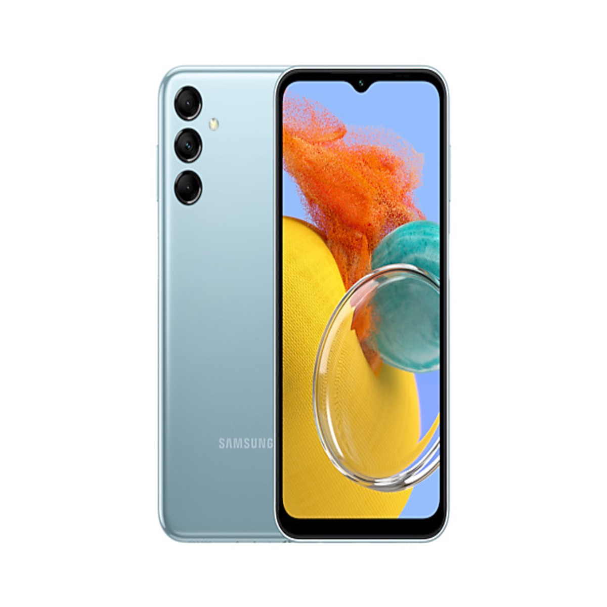 Celular Samsung Galaxy M14 5g 4gb + 128gb Azul claro