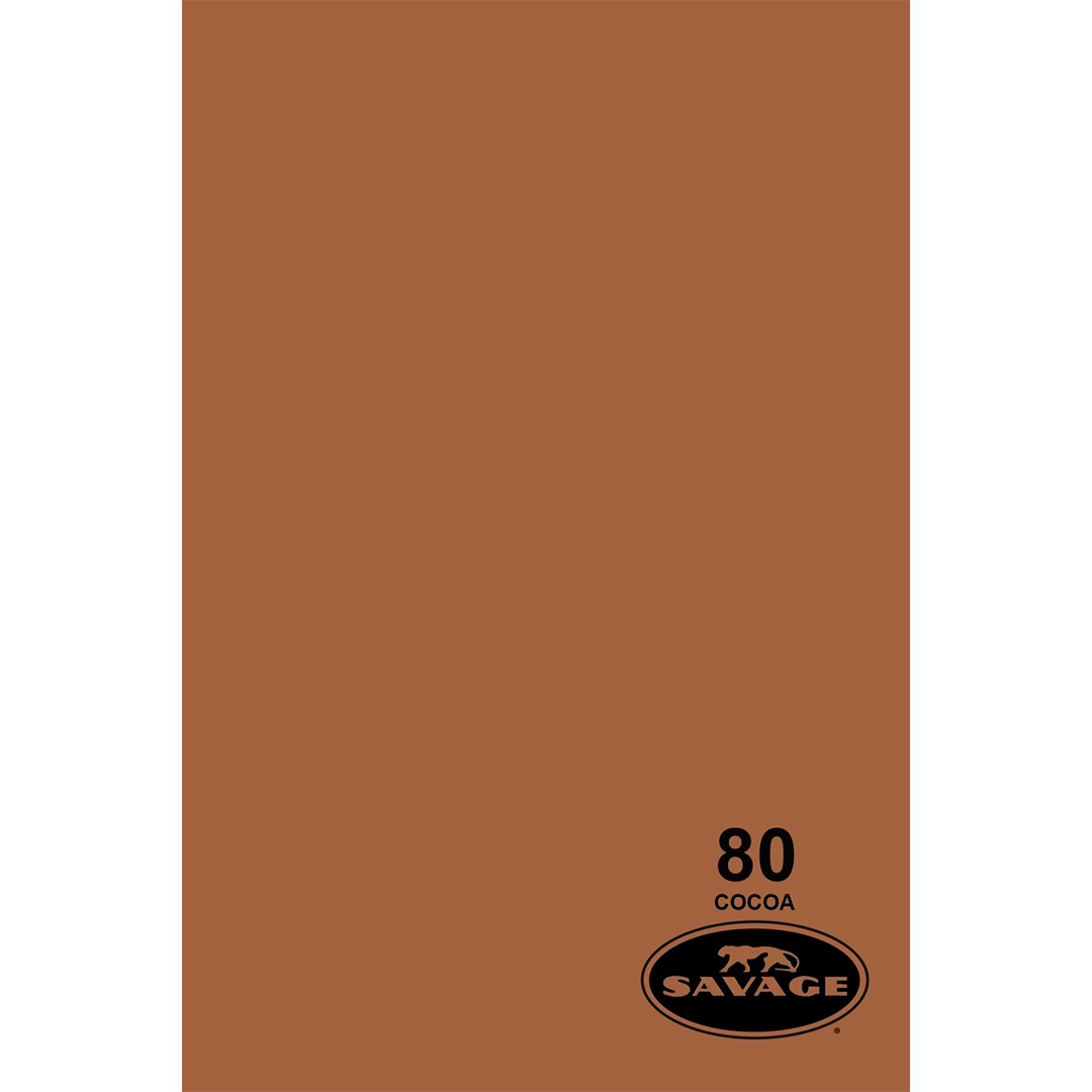 80-12 Ciclorama Savage Cocoa 2.72m X 11m Fondo De Papel