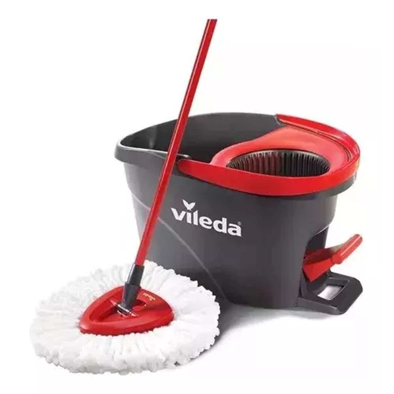Kit Limpieza Cubeta Limpiador Clean Vileda+2 Repuestos Easy Wring