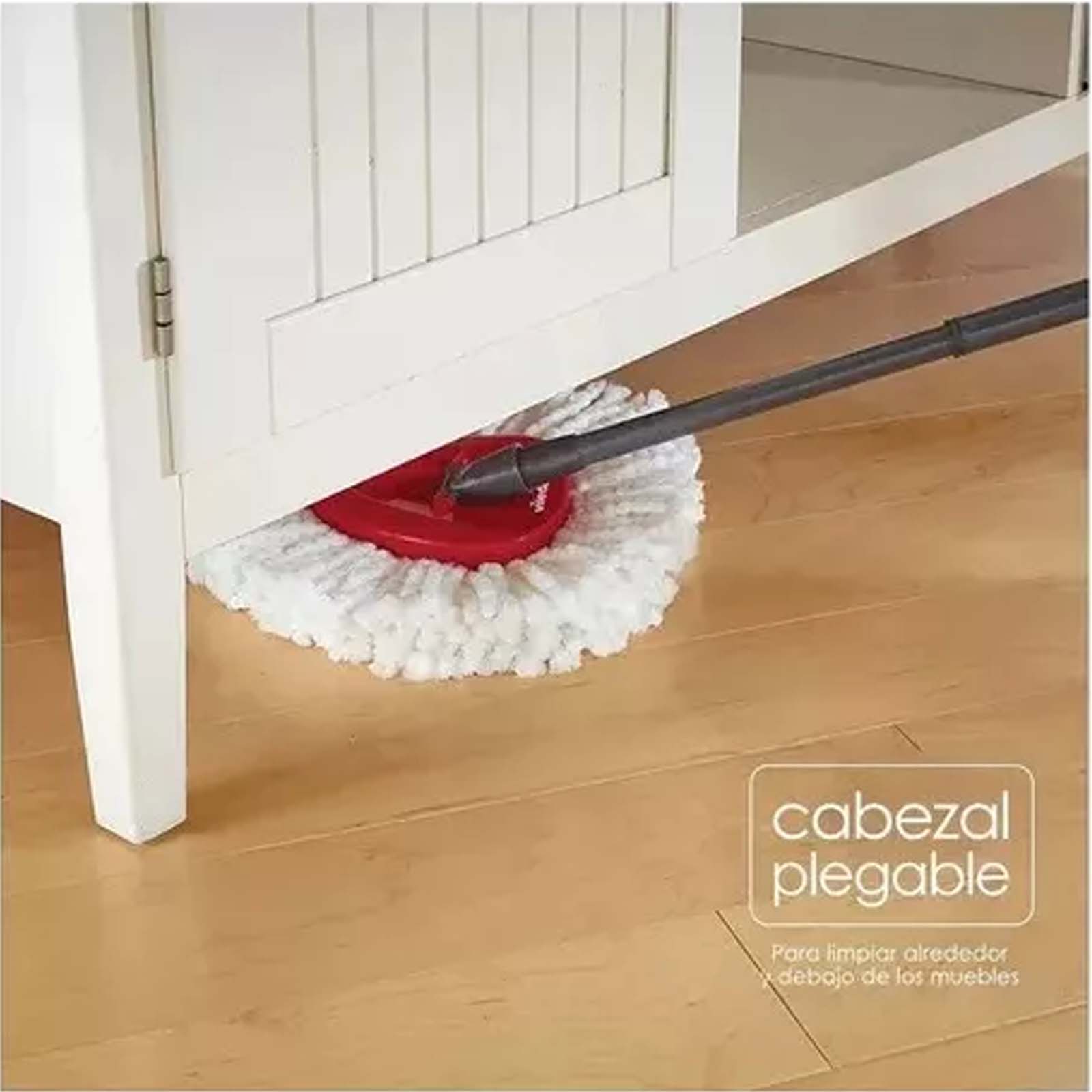 Kit Limpieza Cubeta Limpiador Clean Vileda+2 Repuestos Easy Wring