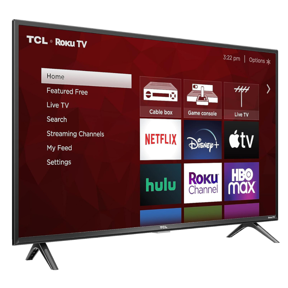 Pantalla Smart TV TCL 40 Pulgadas Full HD Led Roku 40S355
