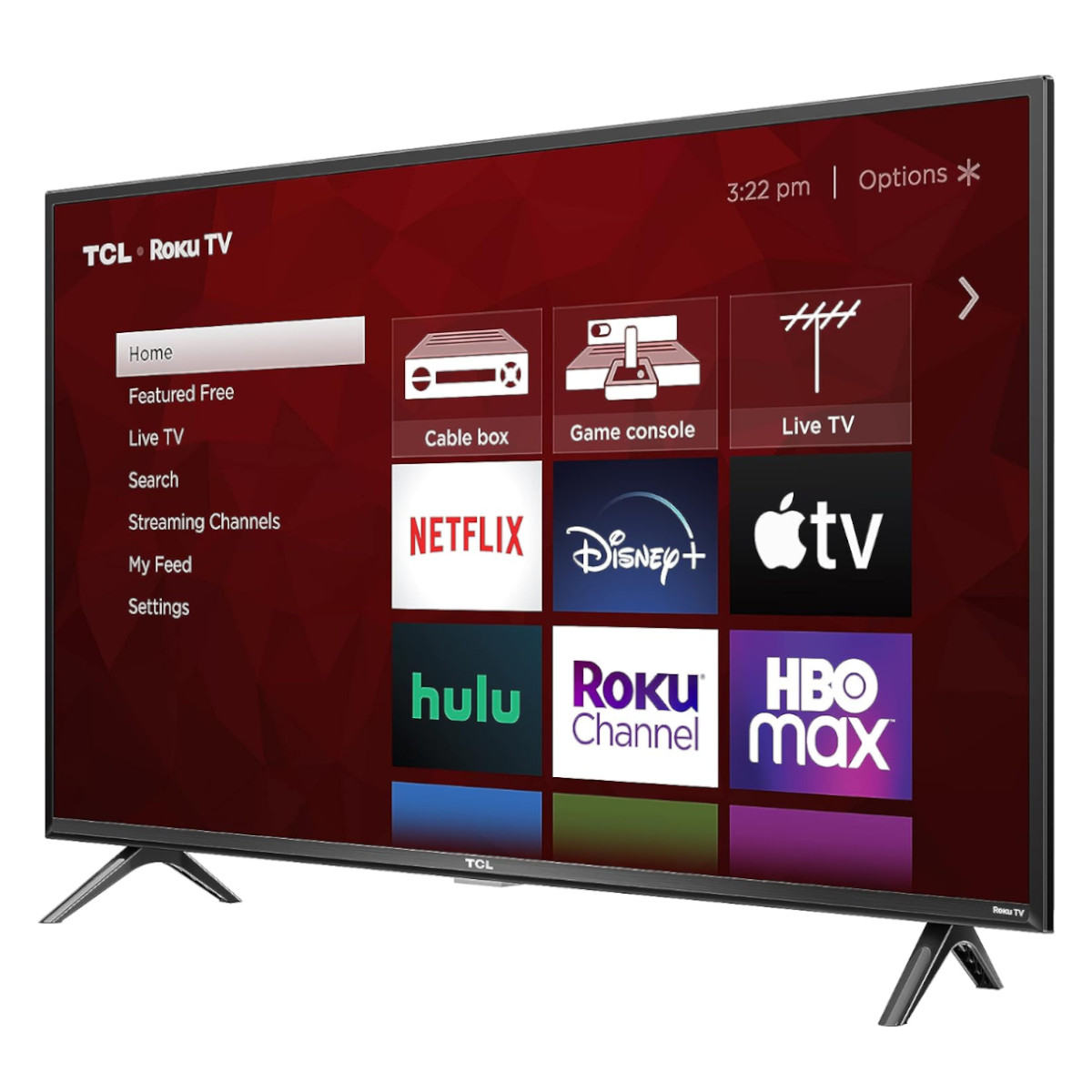 Pantalla Smart TV TCL 40 Pulgadas Full HD Led Roku 40S355