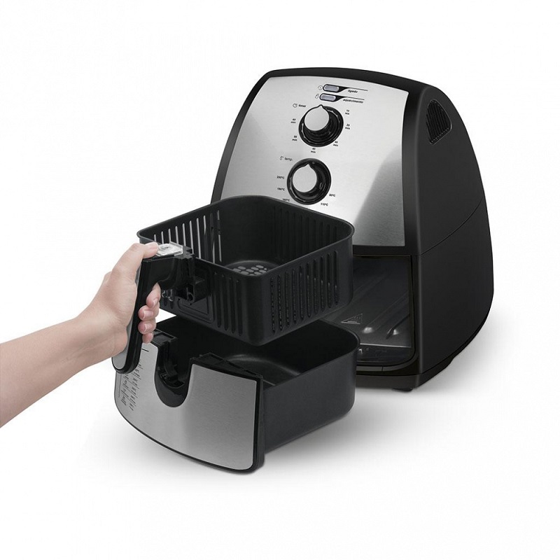 Freidora de Aire Eléctrica 3.5L Negro