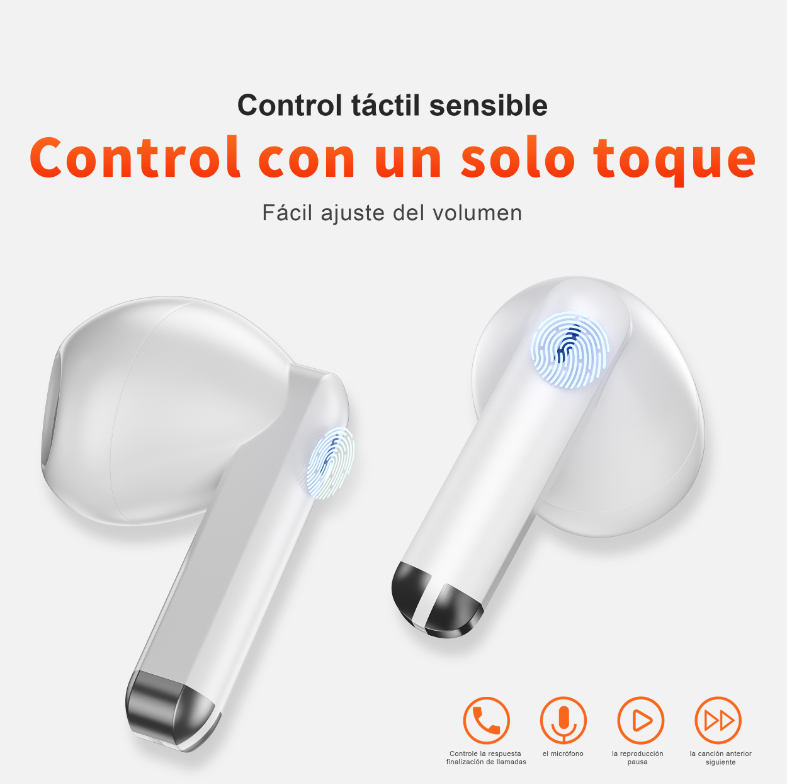 AudIfonos QERE inalámbricos E28, TWS, Bluetooth 5,3, micrófono HD, HIFI, controlador de 13mm, auricular impermeable para juegos de baja latencia.