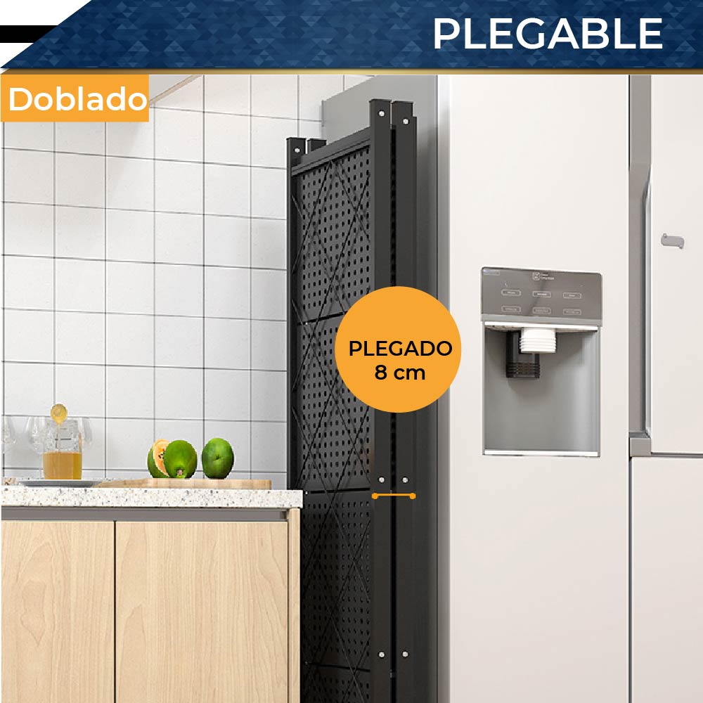 Estante Metalico Anaquel Rack Plegable 5 Niveles