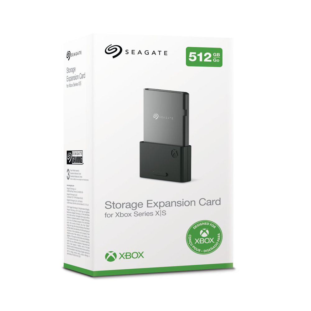 Disco Ssd Interno Seagate Xbox Series Stjr512400 512gb Negro