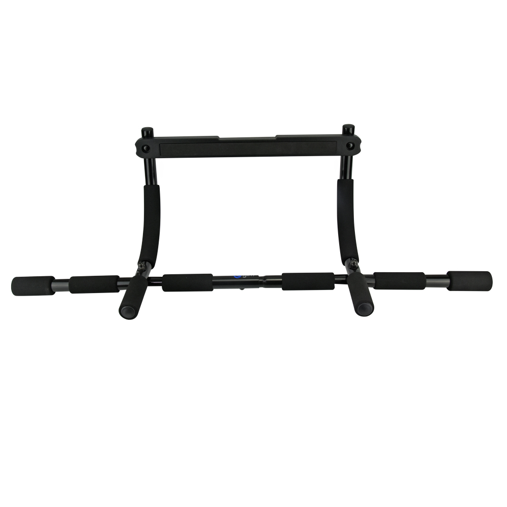 Barra De Gimnasio pull up Para Puerta Gim Para ejercicios de espalda, pecho, bíceps, tríceps y abdominales Cl-20 Color Negro
