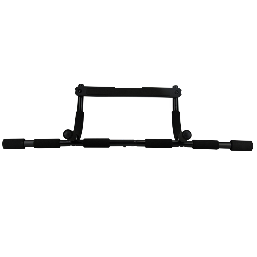 Barra De Gimnasio pull up Para Puerta Gim Para ejercicios de espalda, pecho, bíceps, tríceps y abdominales Cl-20 Color Negro