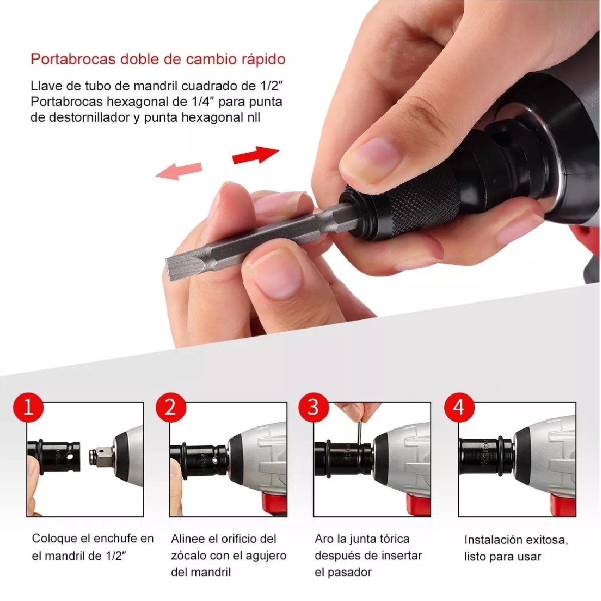 Llave De Impacto Inalámbrico De 20v 3ah Pro 3799