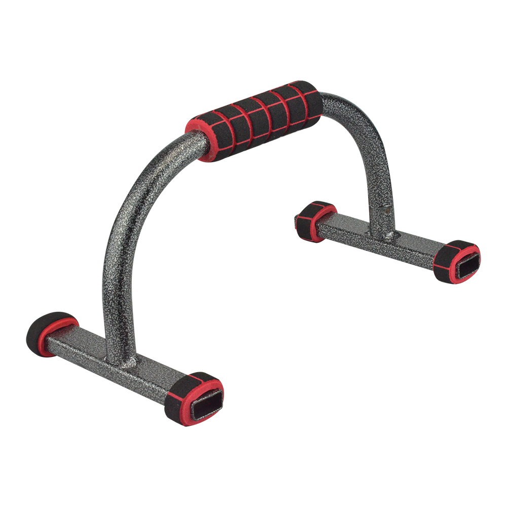 Barras Fijas para Lagartija Tuno 3/4 Calibre 16 Ideal para ejercitar abdomen, pecho, brazos y espalda Gim 491SM Gris