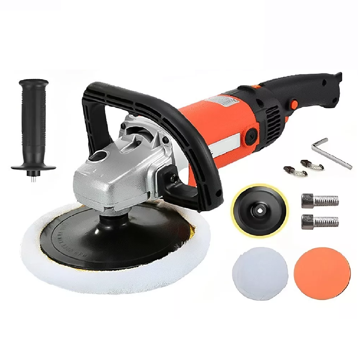 Pulidora Para Autos Profesional Y Lijadora Pisos 1400w 18cm