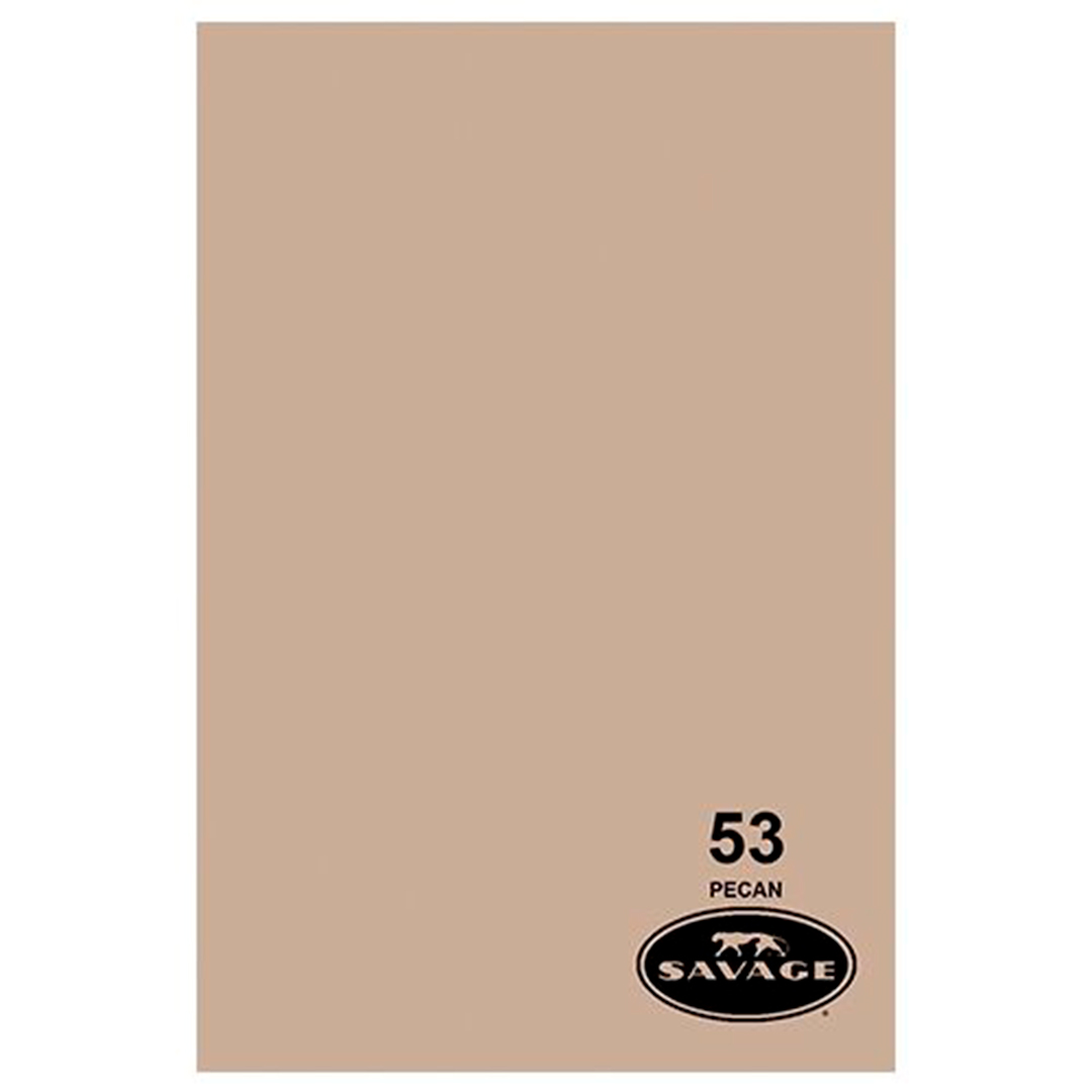 53-12 Ciclorama Fondo De Papel Savage Pecan 2.72m X 11m