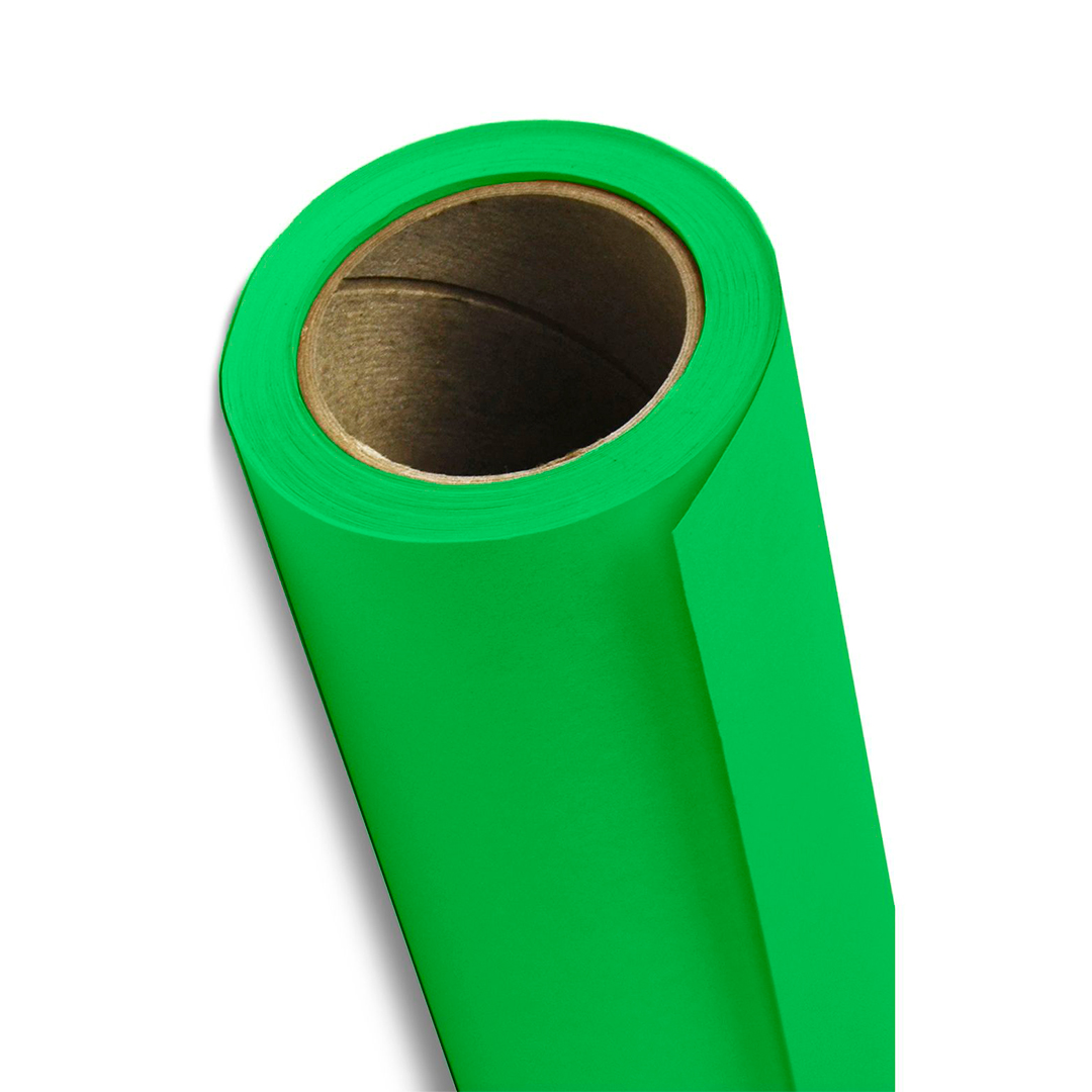 46-12 Ciclorama Fondo De Papel Savage Tech Green - Chromagreen 2.72m X 11m