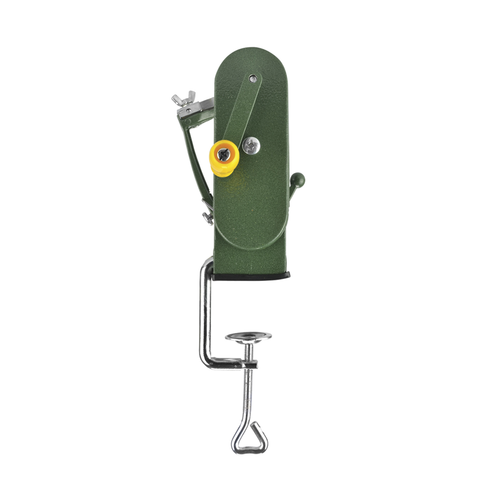 Peladora Mecanica metálica de Naranjas Con prensa para sujetar en superficies planas 30x15 cm Karlen Color Verde