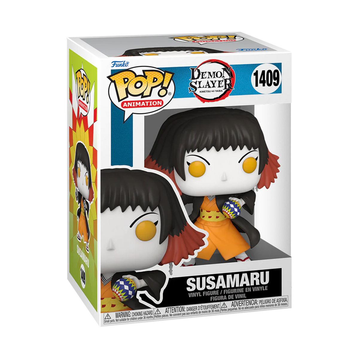 Funko Pop Demonio Susamaru #1409 Demon Slayer Anime Manga Figura Original