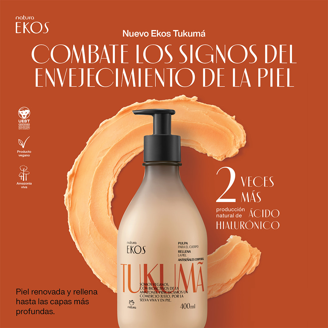 Pulpa para el Cuerpo Tukuma Ekos Natura 400ml