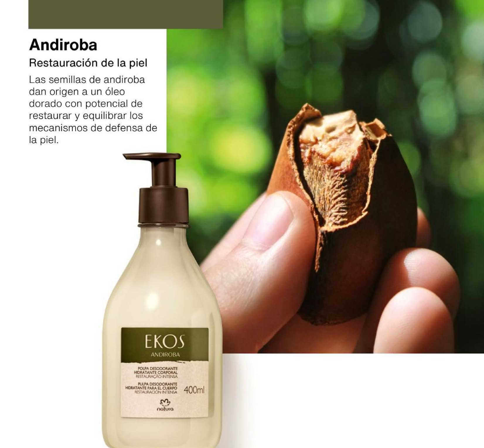 Pulpa para el Cuerpo Andiroba Ekos Natura 400ml