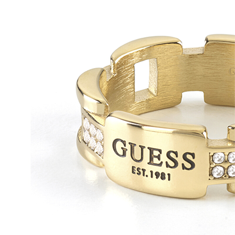 Anillo para Hombre Guess FRONTIERS Color Dorado