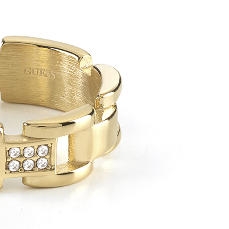 Anillo para Hombre Guess FRONTIERS Color Dorado