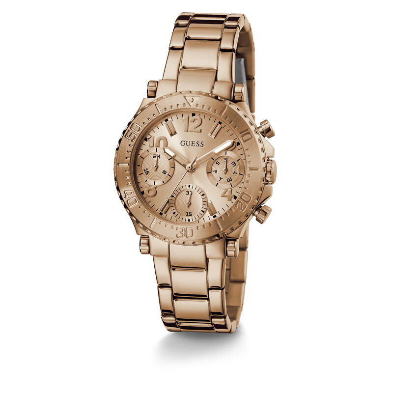  RELOJ GUESS GLIMMER Relojes para mujer W0163L2, Oro, Movimiento  de cuarzo : Ropa, Zapatos y Joyería