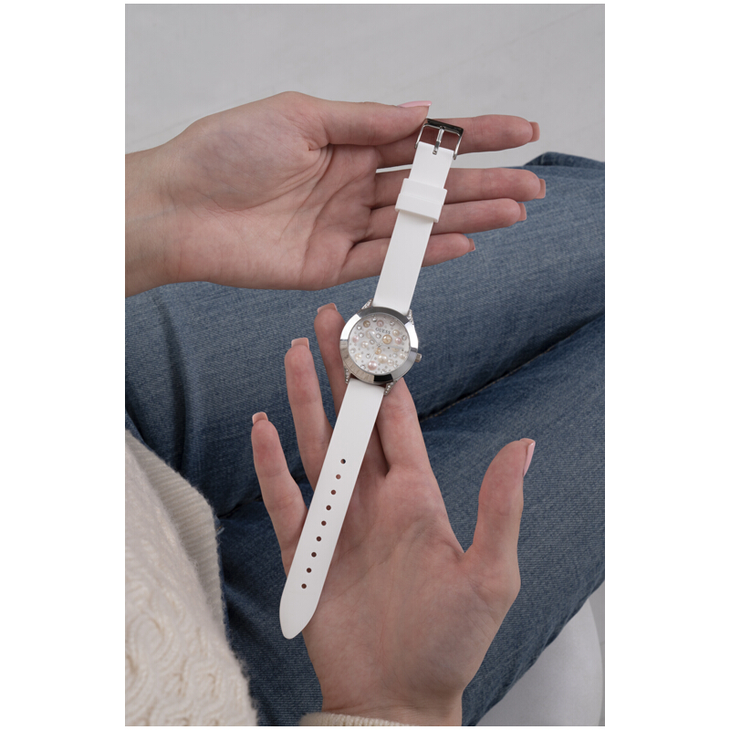 Reloj Guess PEARL para Dama Blanco