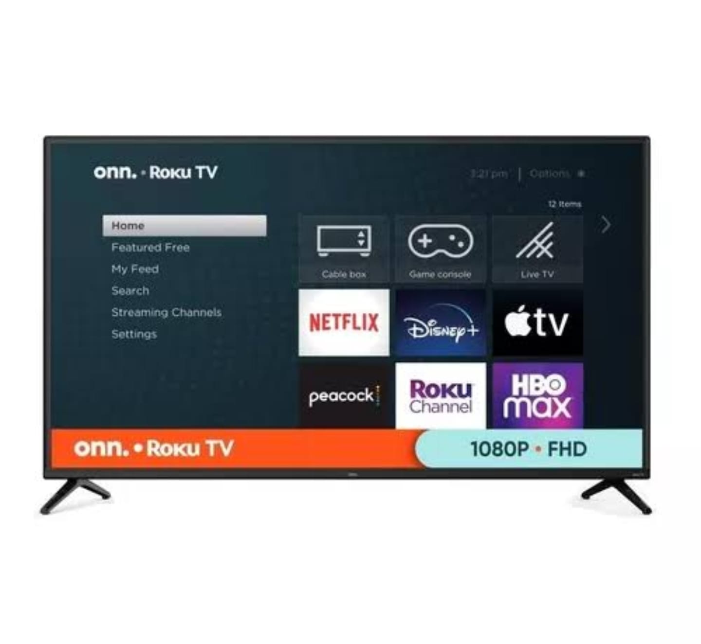 Onn 42 Class FHD 1080p LED Roku Smart TV 100068372
