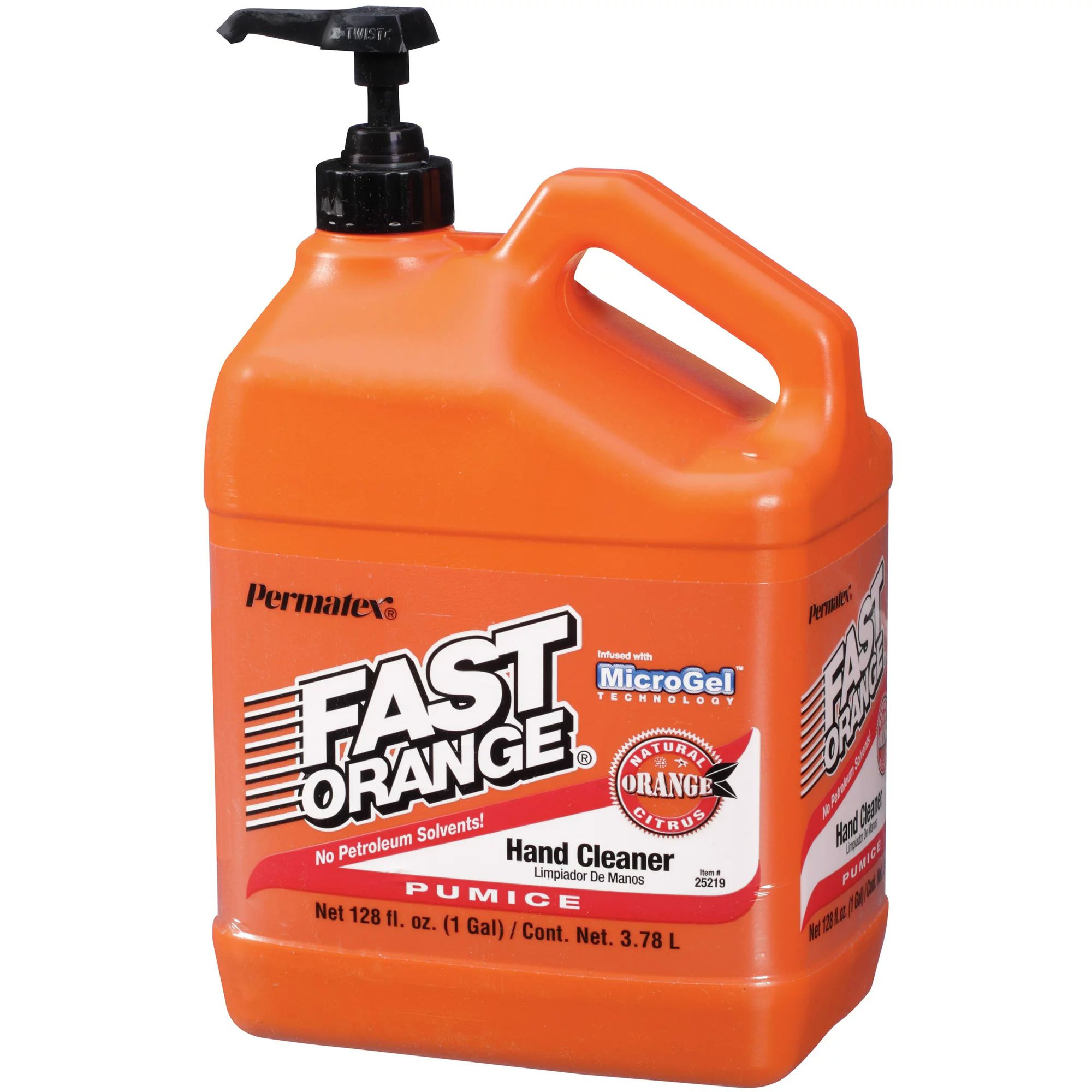 Limpiador de Manos Crema Galon 3.78L Fast Orange Permatex 25299