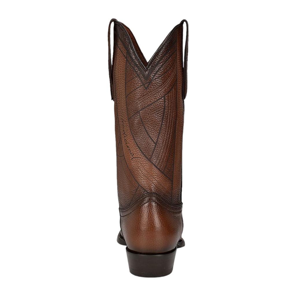 Bota Cuadra en piel genuina venado para Caballero
