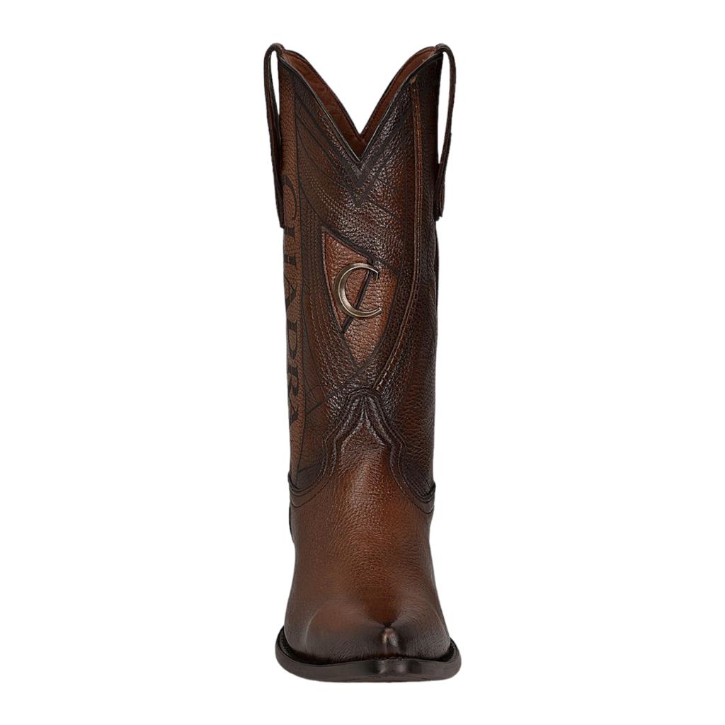Bota Cuadra en piel genuina venado para Caballero